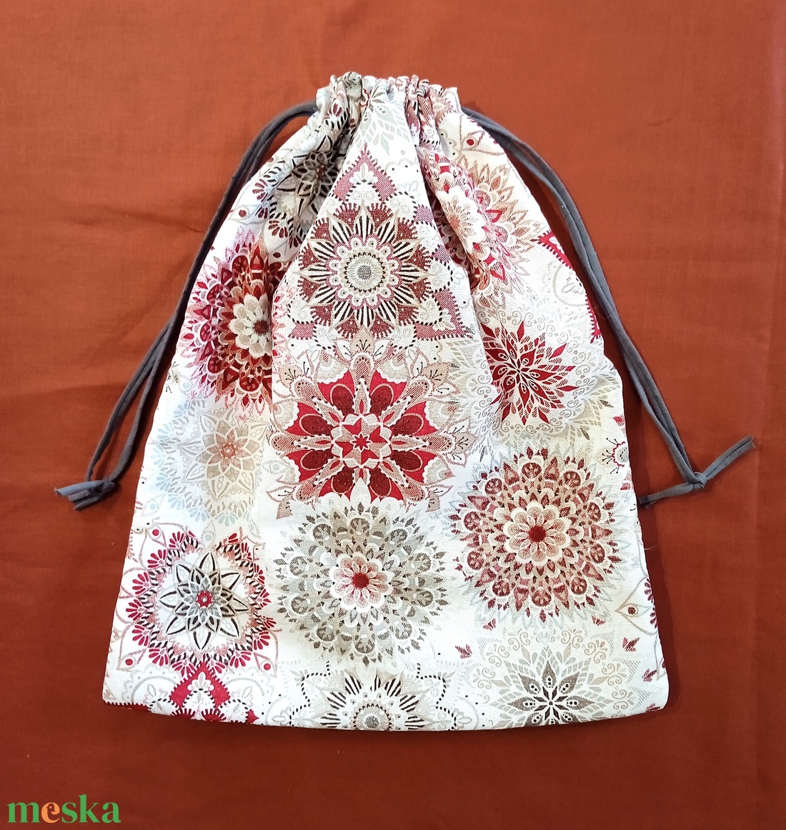 Kenyeres zsák - mandala mintás - táska & tok - bevásárlás & shopper táska - kenyeres zsák - Meska.hu