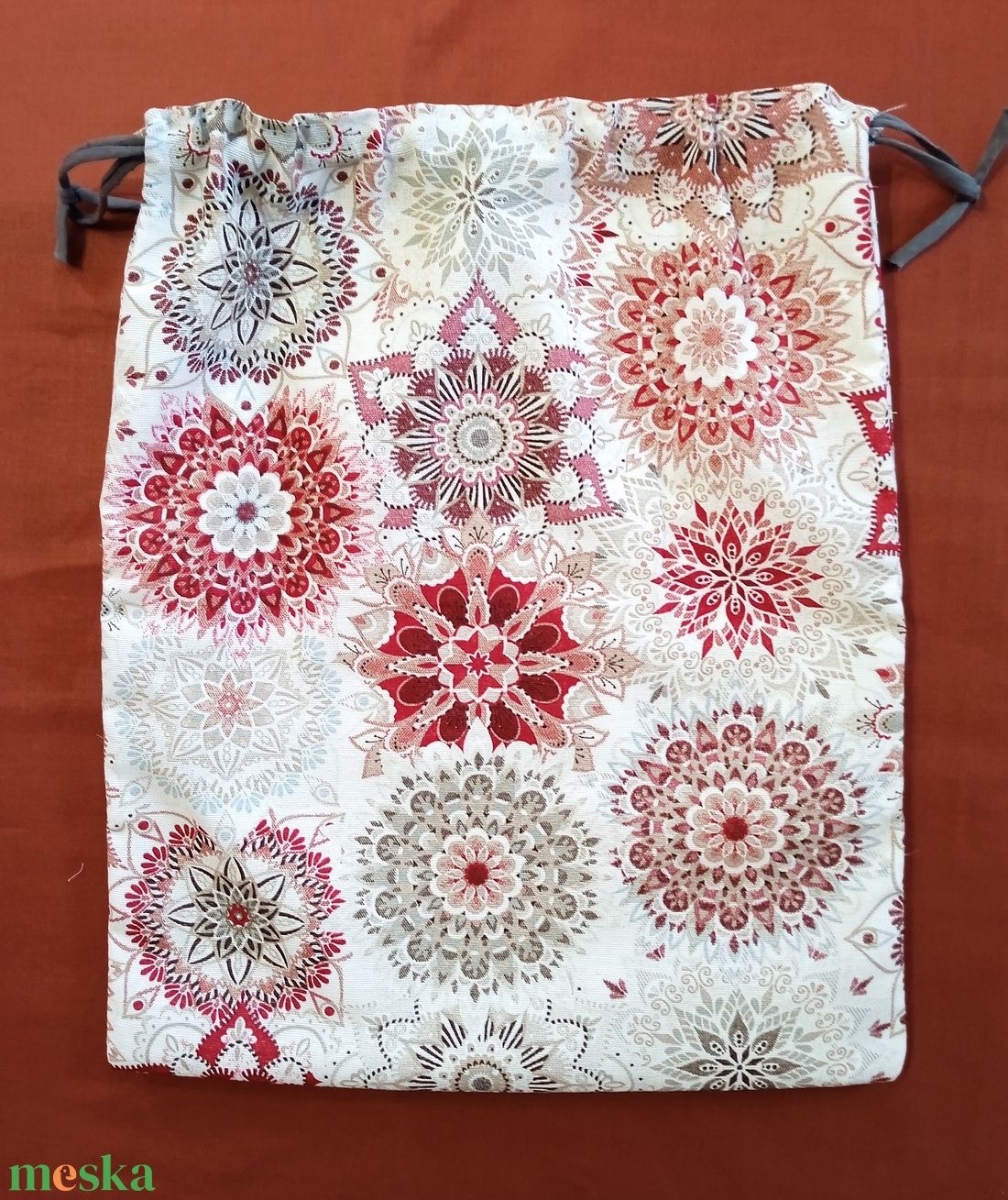 Kenyeres zsák - mandala mintás - táska & tok - bevásárlás & shopper táska - kenyeres zsák - Meska.hu