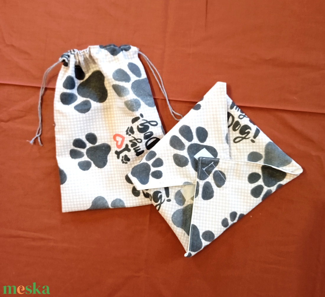 Tappancs mintás, mosható uzsonnacsomagoló szett - ékszer - karóra és ékszeróra - zsebóra - Meska.hu