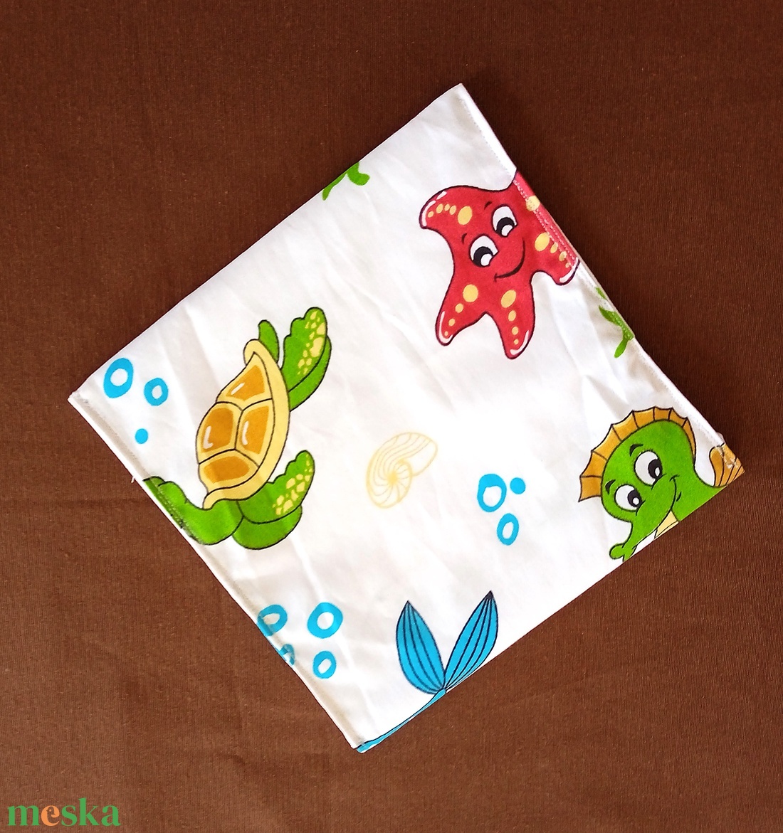 Tépőzáras snackbag,  uzsonnatasak, szendvics tartó - tengeri állatok - táska & tok - bevásárlás & shopper táska - kenyeres zsák - Meska.hu