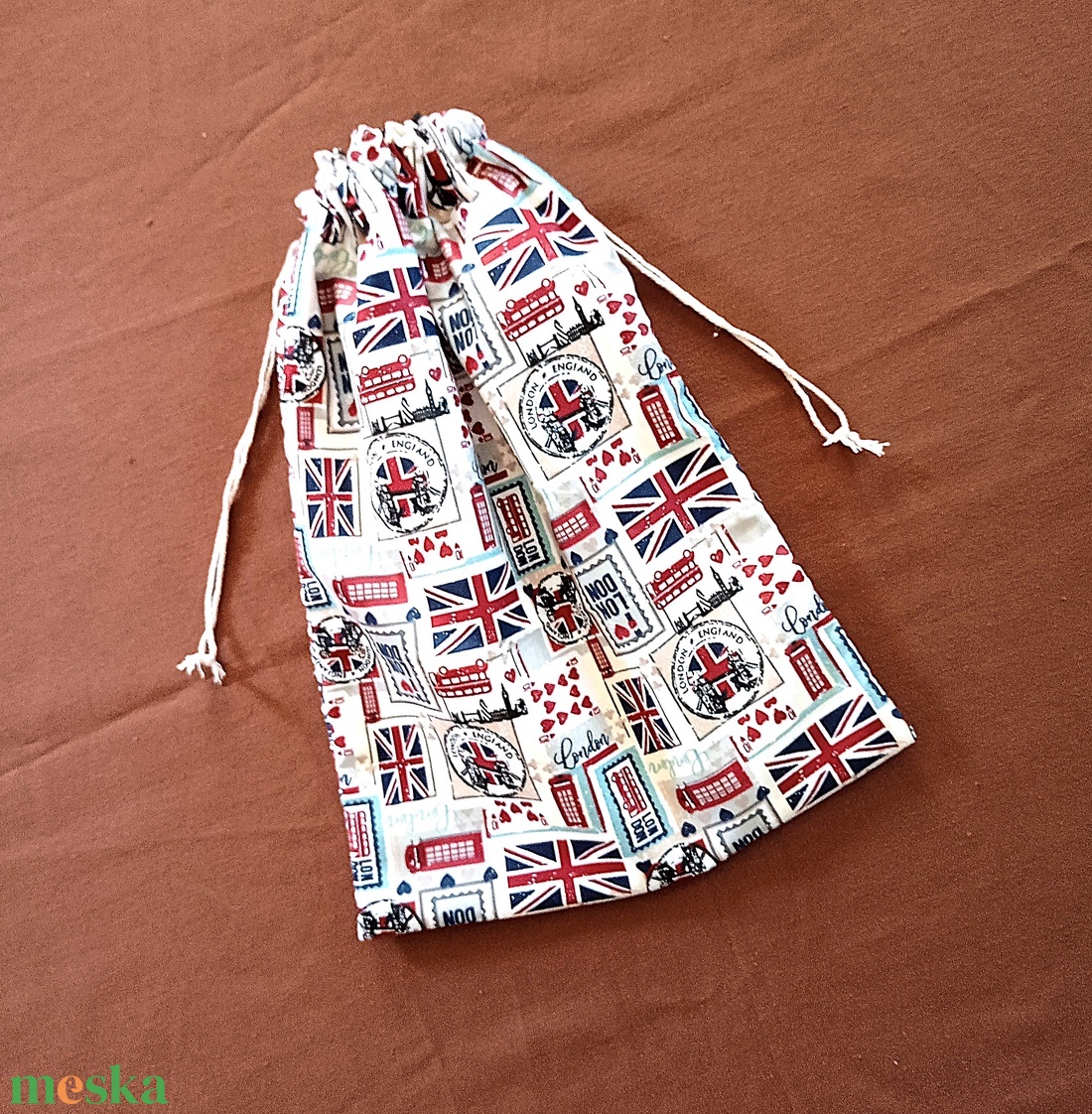 Pékáru frissen tartó zsák -London - táska & tok - bevásárlás & shopper táska - kenyeres zsák - Meska.hu