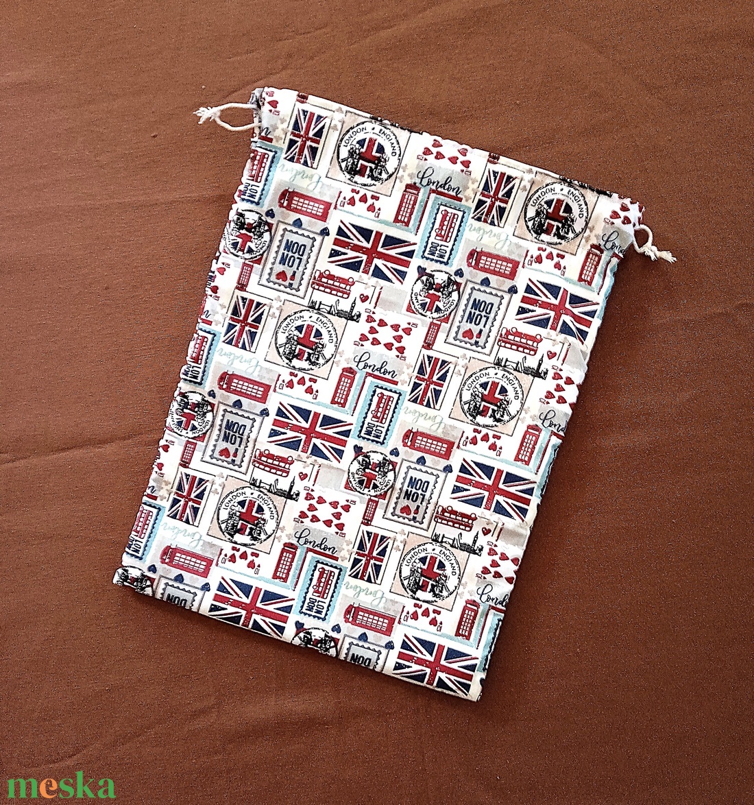 Pékáru frissen tartó zsák -London - táska & tok - bevásárlás & shopper táska - kenyeres zsák - Meska.hu