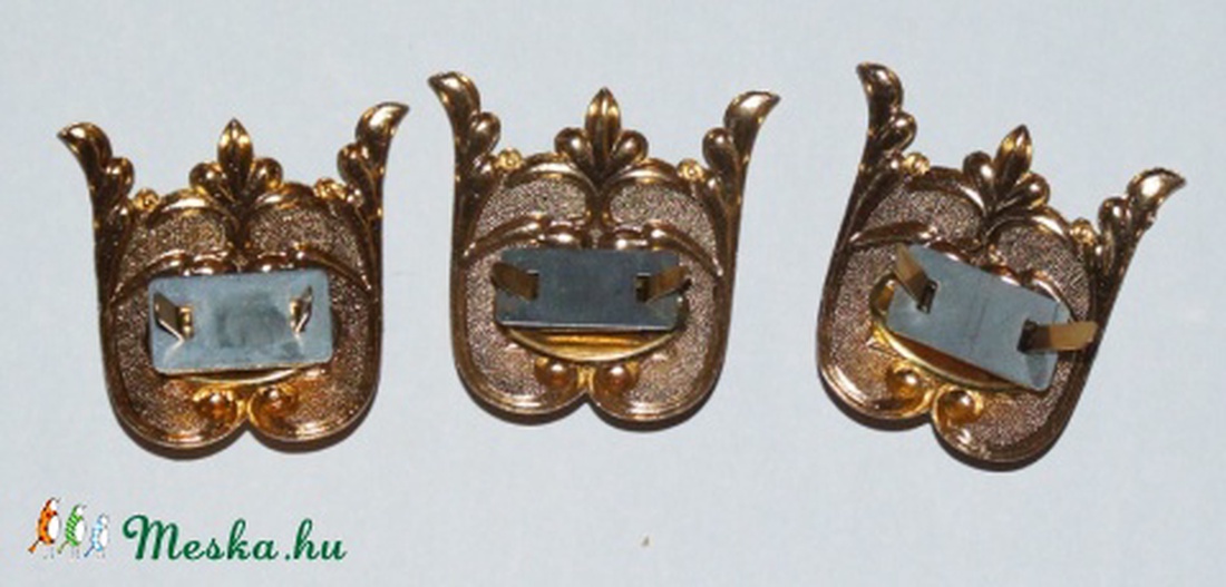 Díszes csat táskacsat zár hagyatékból - kellékek & szerszámok - gyöngyfűzés kellékek - egyéb alkatrész - egyéb alkatrész - Meska.hu