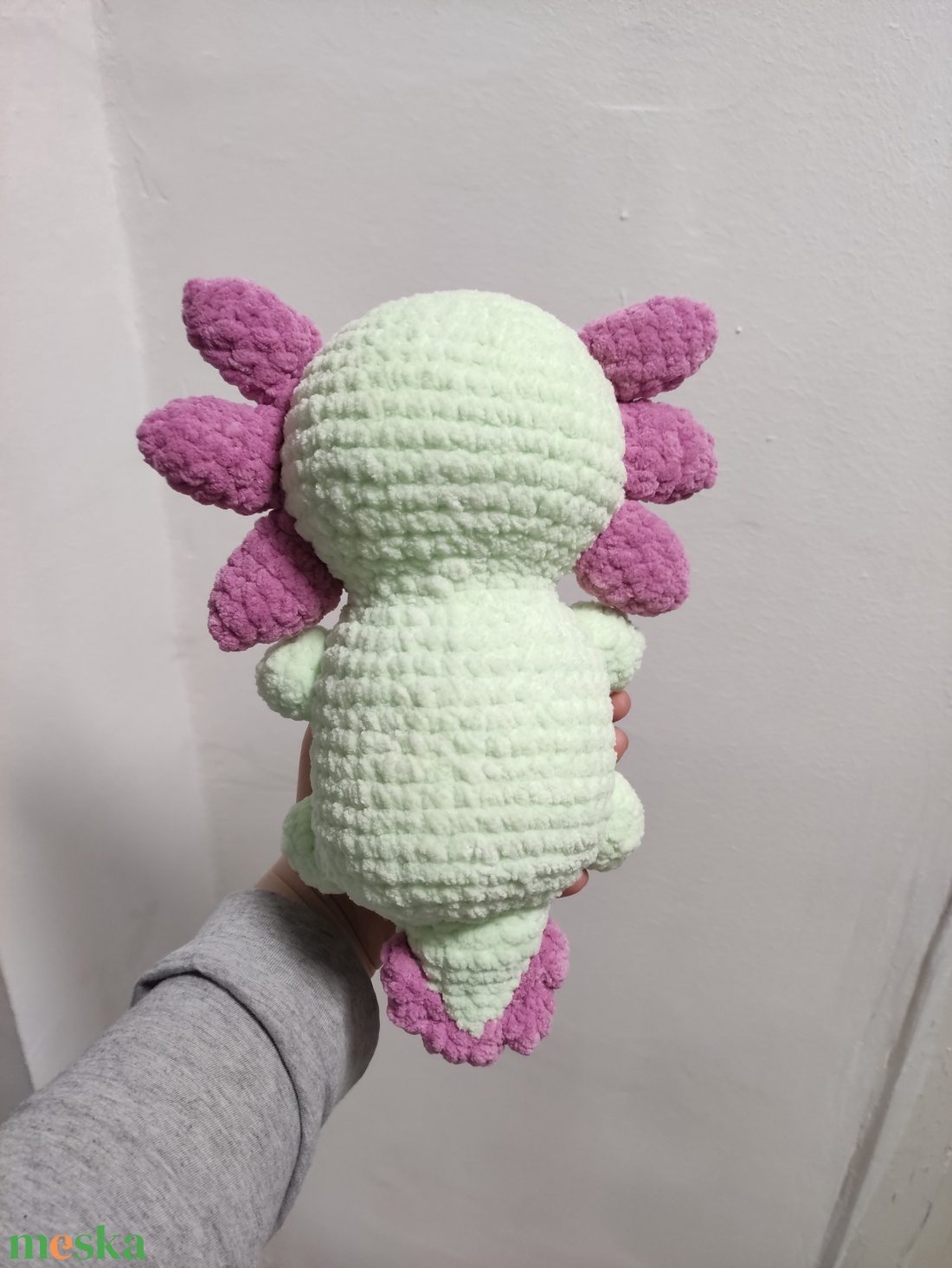 Amigurumi baby axolotl - játék & sport - plüssállat & játékfigura - hal - Meska.hu Amigurumi baby axolotl - játék & sport - plüssállat & játékfigura - hal - Meska.hu