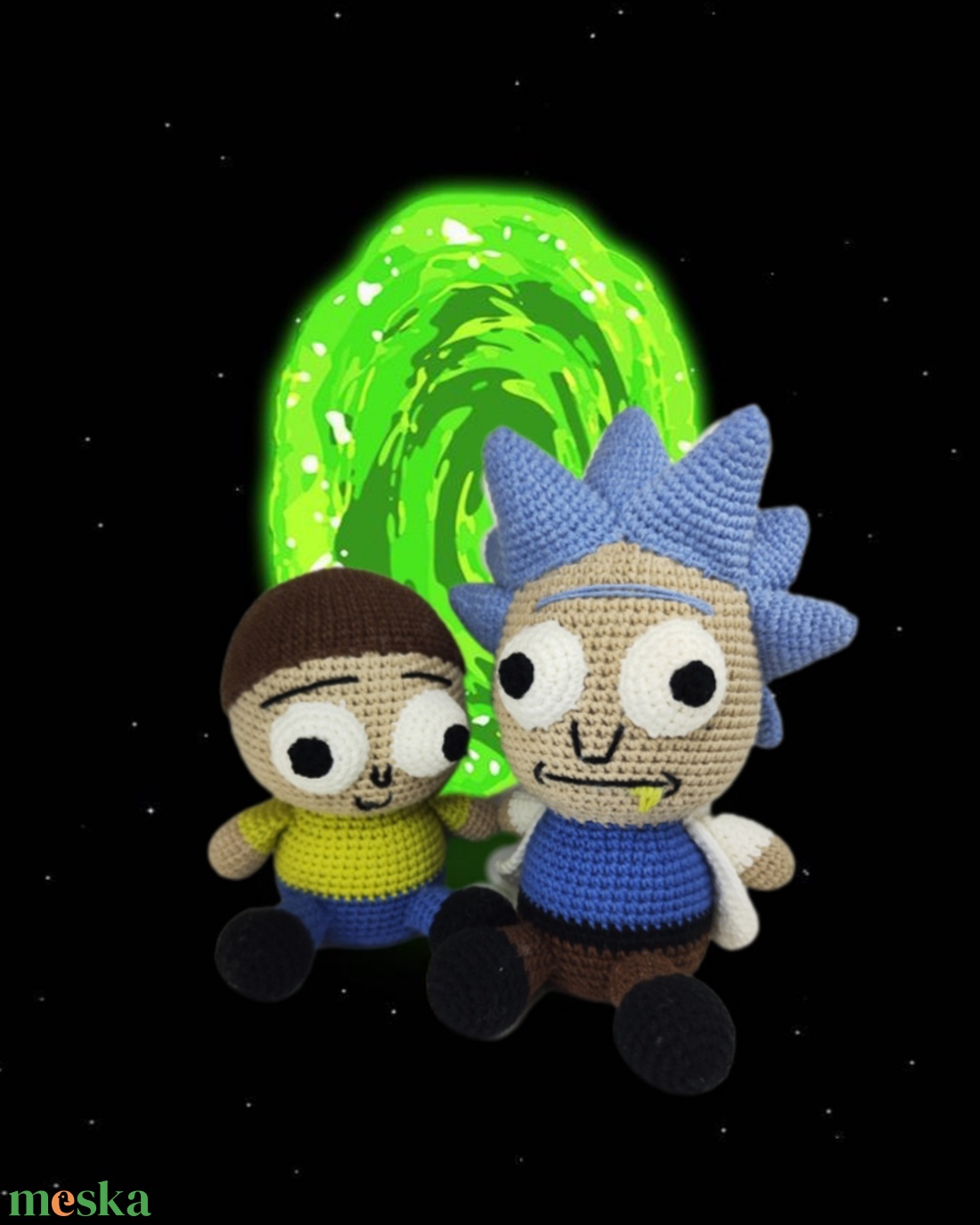 Rick and Morty - játék & sport - plüssállat & játékfigura - ember - Meska.hu Rick and Morty - játék & sport - plüssállat & játékfigura - ember - Meska.hu