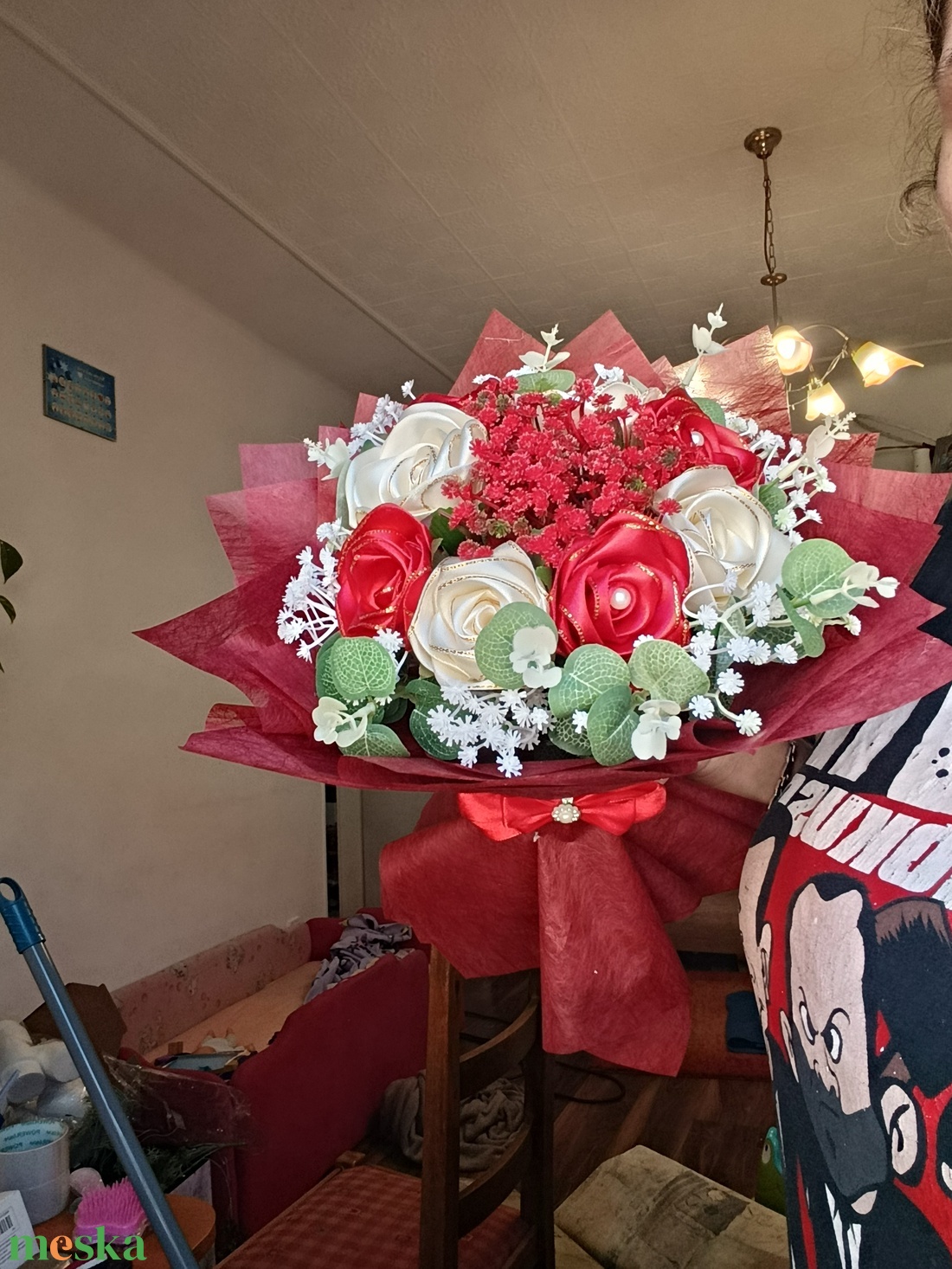 Ballagási csokor - otthon & életmód - virágdekoráció - virágok - virágcsokor - Meska.hu