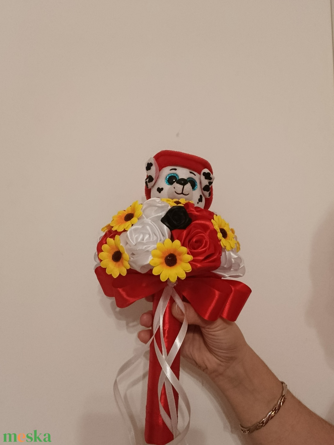 Marshall ballagó csokor - otthon & életmód - virágdekoráció - virágok - virágcsokor - Meska.hu