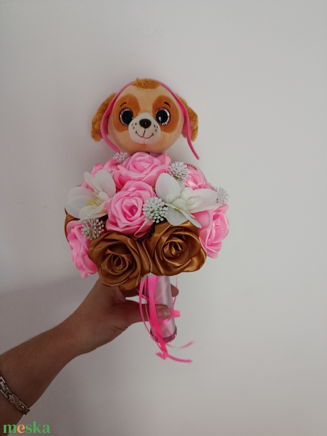 Sky ballagó csokor - otthon & életmód - virágdekoráció - virágok - virágcsokor - Meska.hu