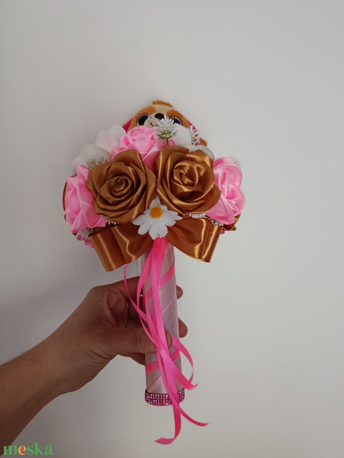 Sky ballagó csokor - otthon & életmód - virágdekoráció - virágok - virágcsokor - Meska.hu