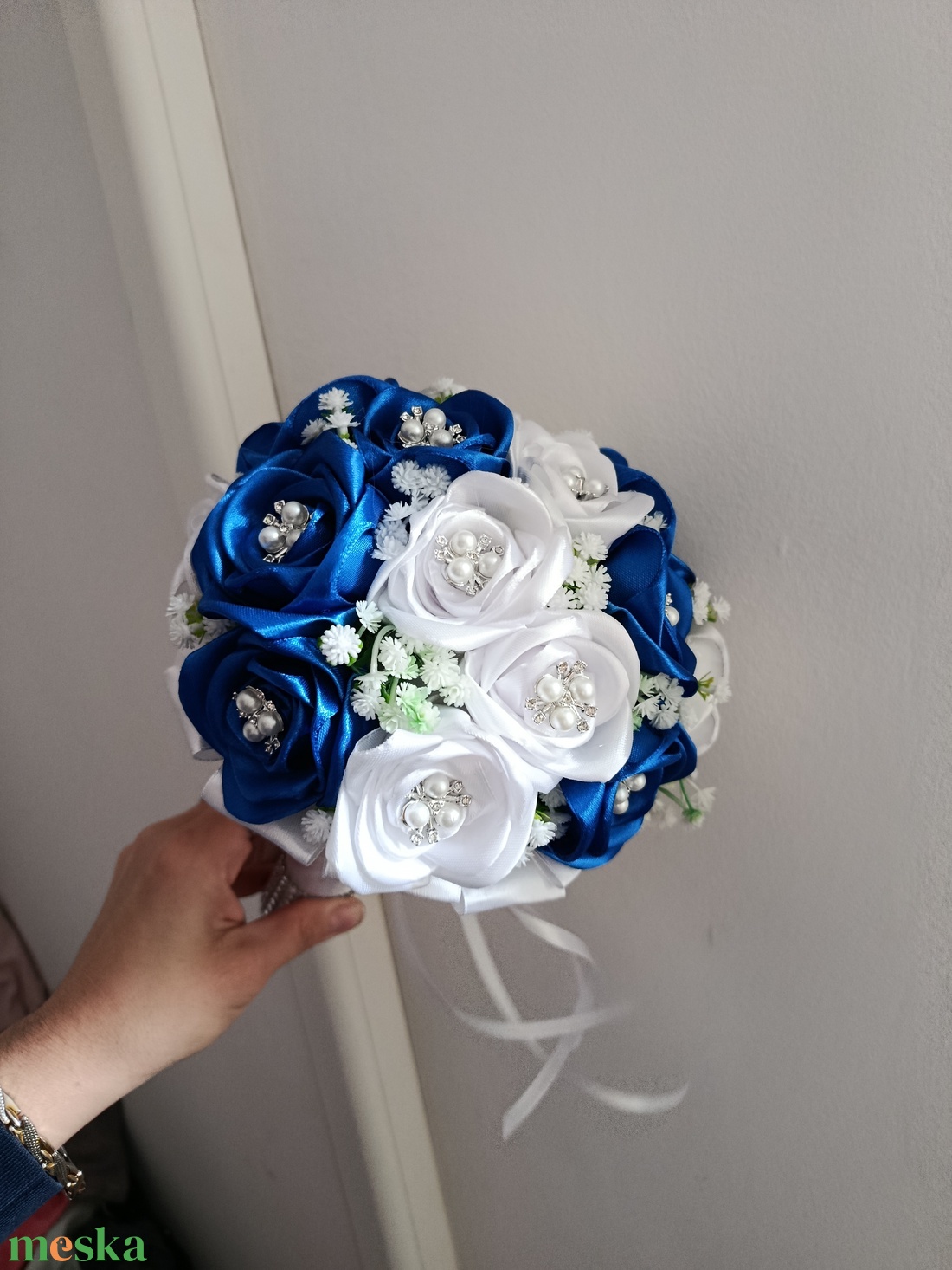 Menyasszonyi csokor  - esküvő - menyasszonyi- és dobócsokor - Meska.hu