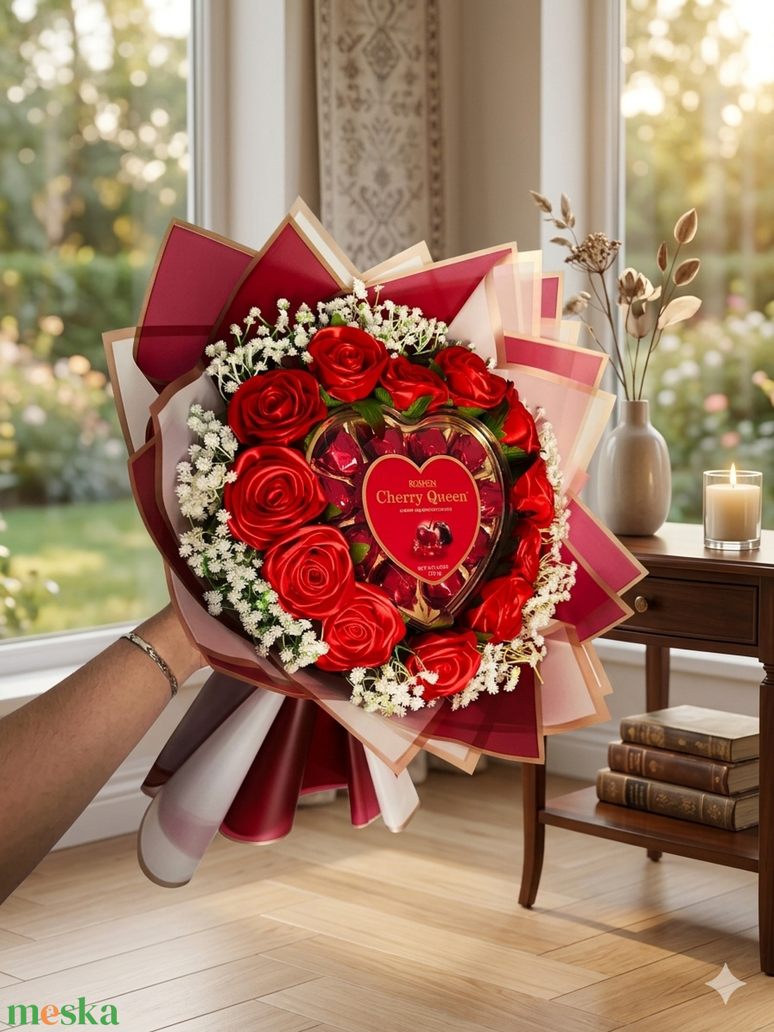 Óriás xsokor5 - otthon & életmód - virágdekoráció - virágok - virágcsokor - Meska.hu