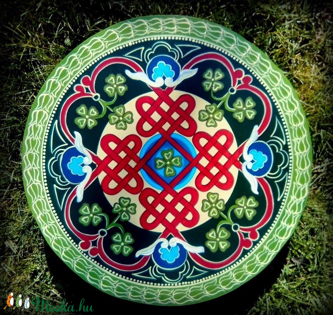 Tibeti szerencsehozó mandala festmény - otthon & lakás - dekoráció - mandala - Meska.hu Tibeti szerencsehozó mandala festmény - otthon & lakás - dekoráció - mandala - Meska.hu