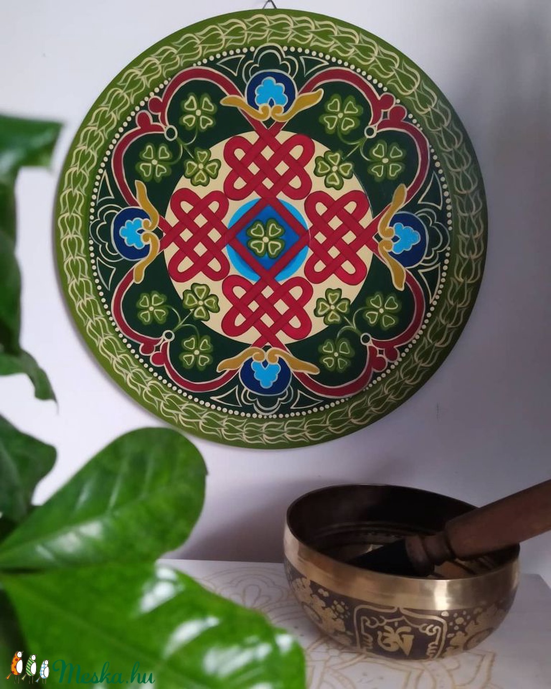 Tibeti szerencsehozó mandala festmény - otthon & lakás - dekoráció - mandala - Meska.hu Tibeti szerencsehozó mandala festmény - otthon & lakás - dekoráció - mandala - Meska.hu