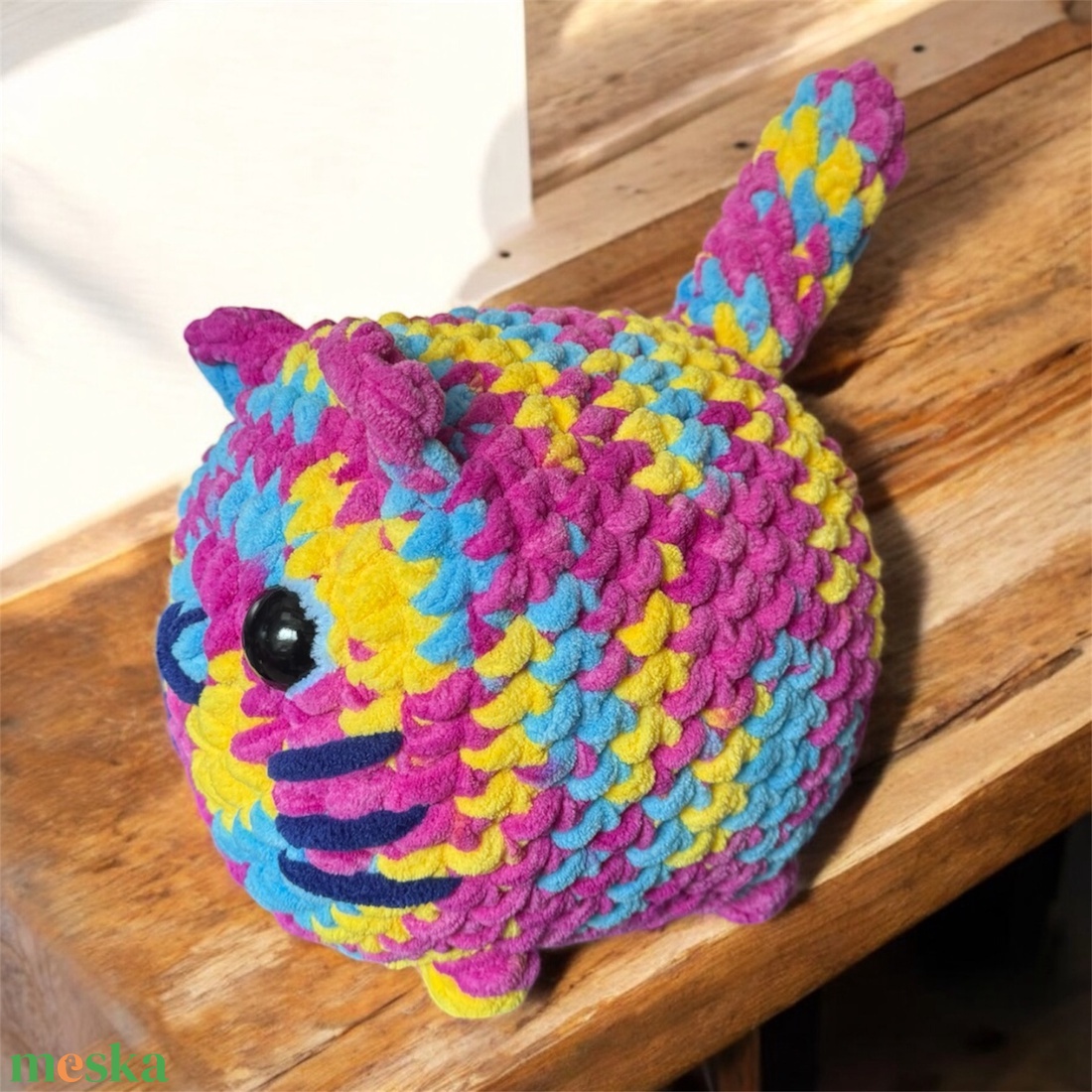 Horgolt óriás cica (amigurumi) - játék & sport - plüssállat & játékfigura - cica - Meska.hu Horgolt óriás cica (amigurumi) - játék & sport - plüssállat & játékfigura - cica - Meska.hu