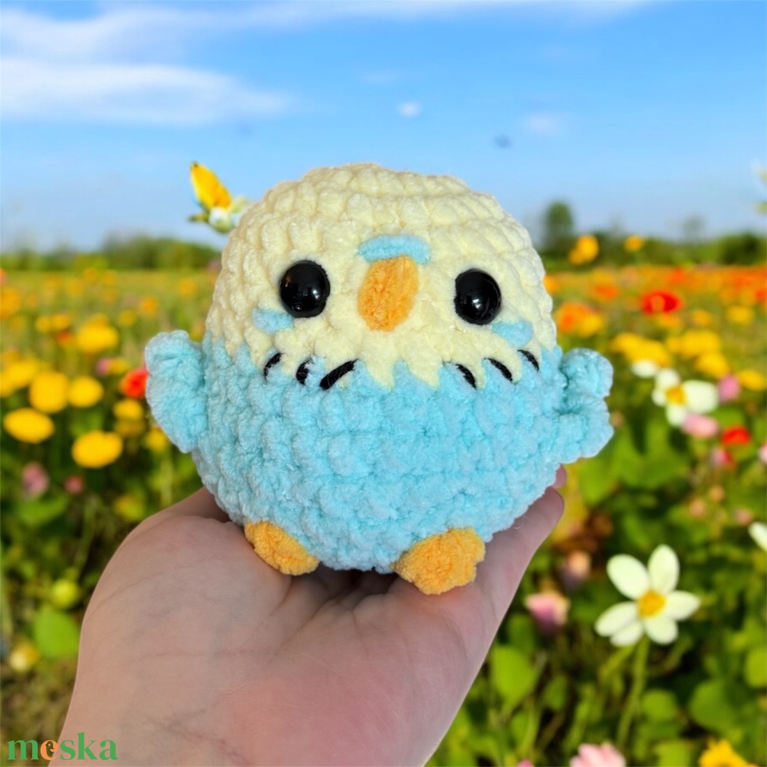 Horgolt mini papagáj (amigurumi) - játék & sport - plüssállat & játékfigura - más figura - Meska.hu Horgolt mini papagáj (amigurumi) - játék & sport - plüssállat & játékfigura - más figura - Meska.hu