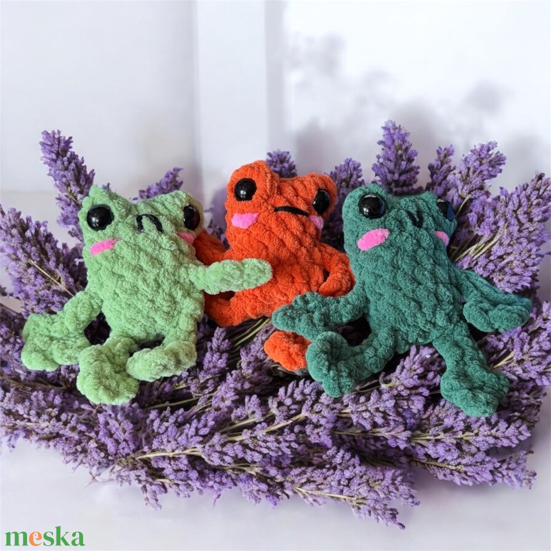 Horgolt mini lábas béka plüss (narancs, világoszöld, sötétzöld) - játék & sport - plüssállat & játékfigura - béka - Meska.hu Horgolt mini lábas béka plüss (narancs, világoszöld, sötétzöld) - játék & sport - plüssállat & játékfigura - béka - Meska.hu