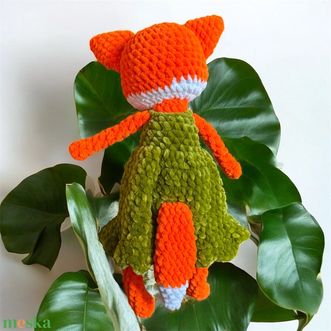 Romy, a horgolt róka plüss kézzel készült, öltöztethető játék (35 cm) - játék & sport - plüssállat & játékfigura - róka - Meska.hu Romy, a horgolt róka plüss kézzel készült, öltöztethető játék (35 cm) - játék & sport - plüssállat & játékfigura - róka - Meska.hu
