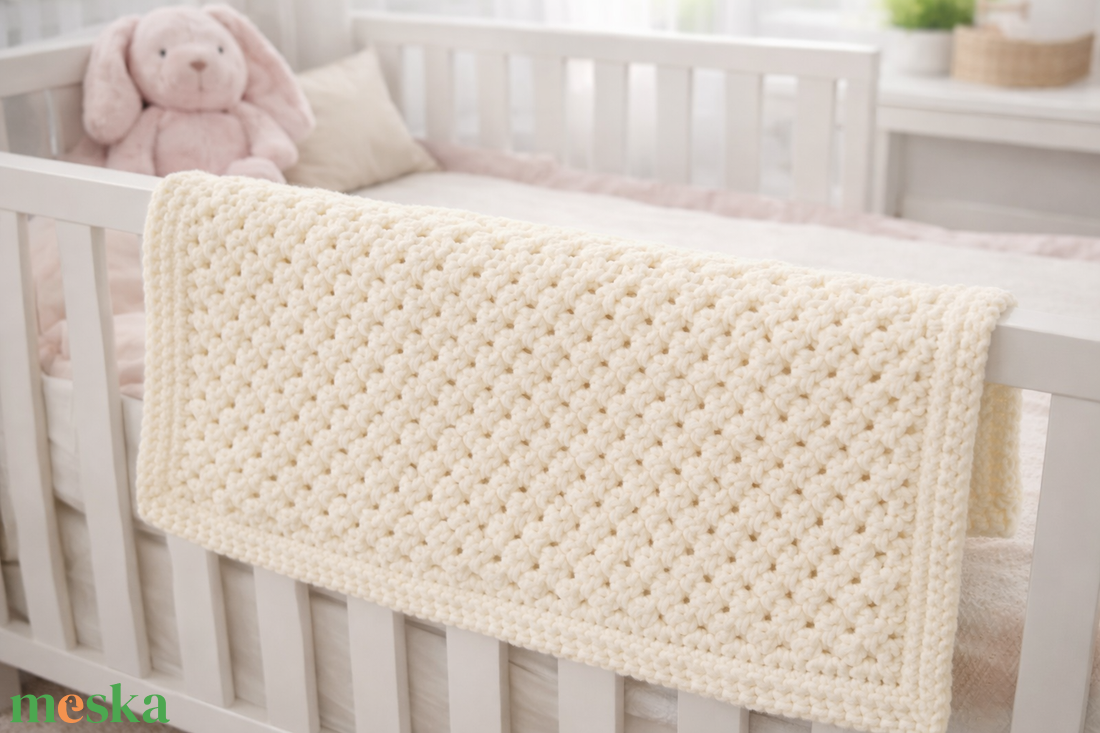 Felhőpuha Ölelés � kézzel készült babapléd - baba - mama - baba ágynemű - babatakaró, gyerek pléd - Meska.hu