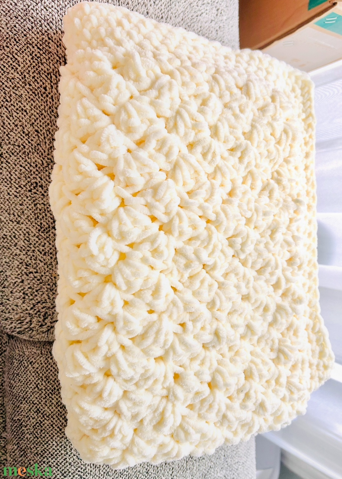 Felhőpuha Ölelés � kézzel készült babapléd - baba - mama - baba ágynemű - babatakaró, gyerek pléd - Meska.hu