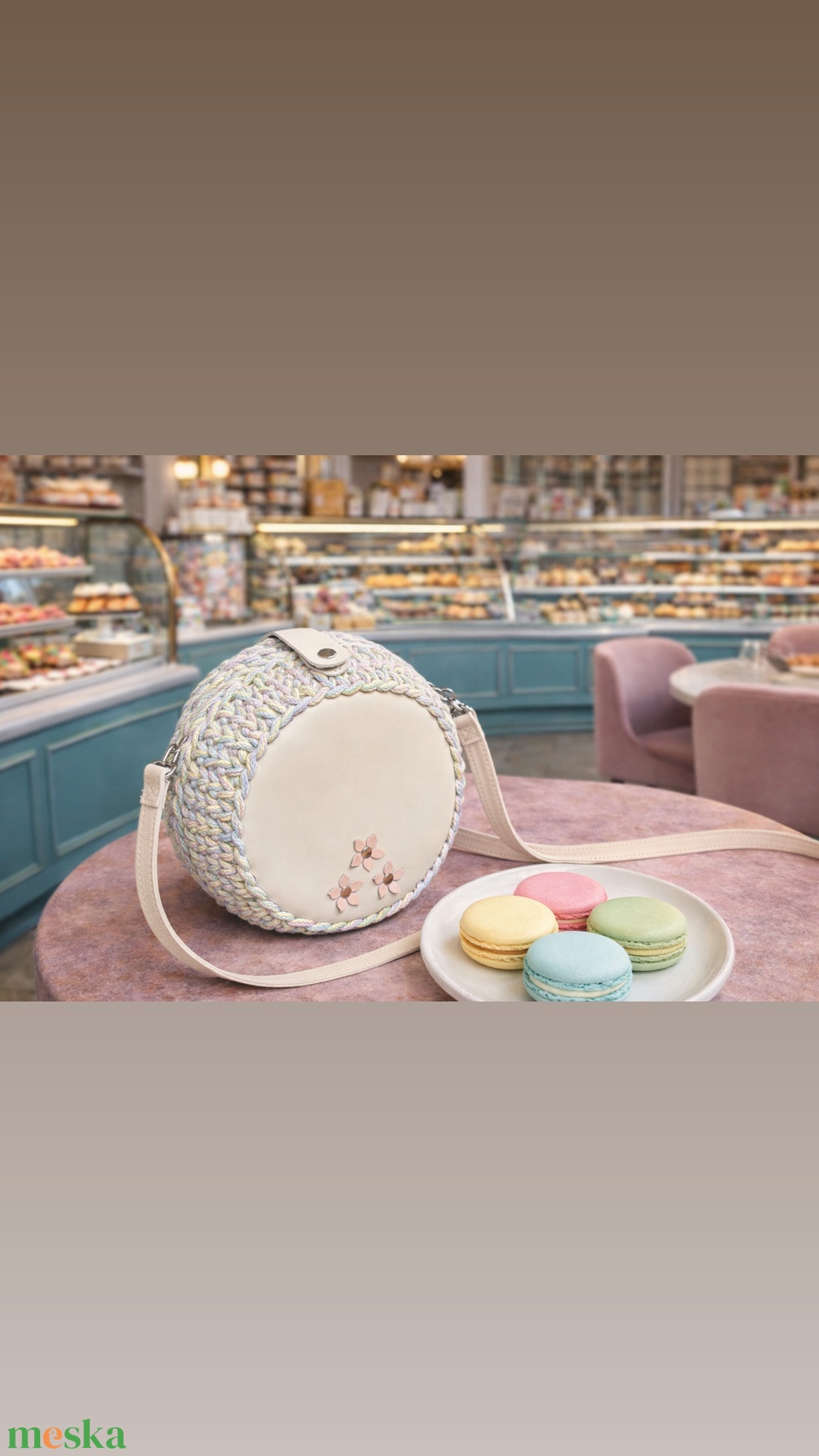 Makarón táska - táska & tok - kézitáska & válltáska - alkalmi táska - Meska.hu