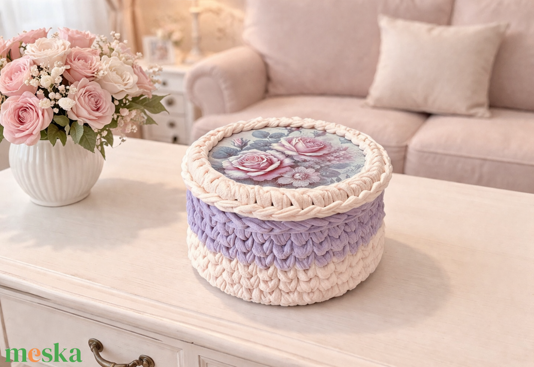 Tárolódoboz - otthon & életmód - dekoráció - asztal és polc dekoráció - díszdoboz - Meska.hu