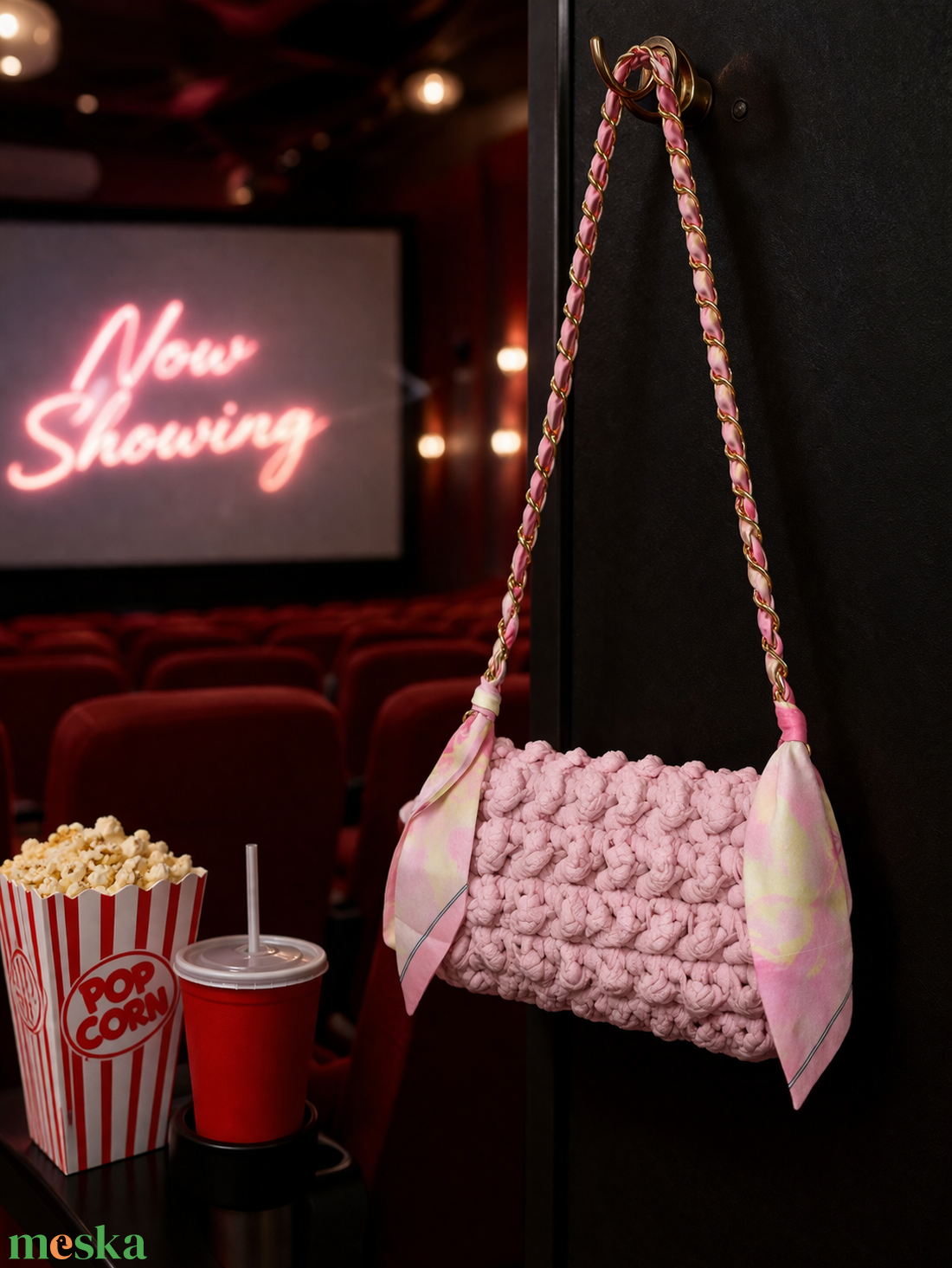 Popcorn Bag - táska & tok - kézitáska & válltáska - kézitáska - Meska.hu