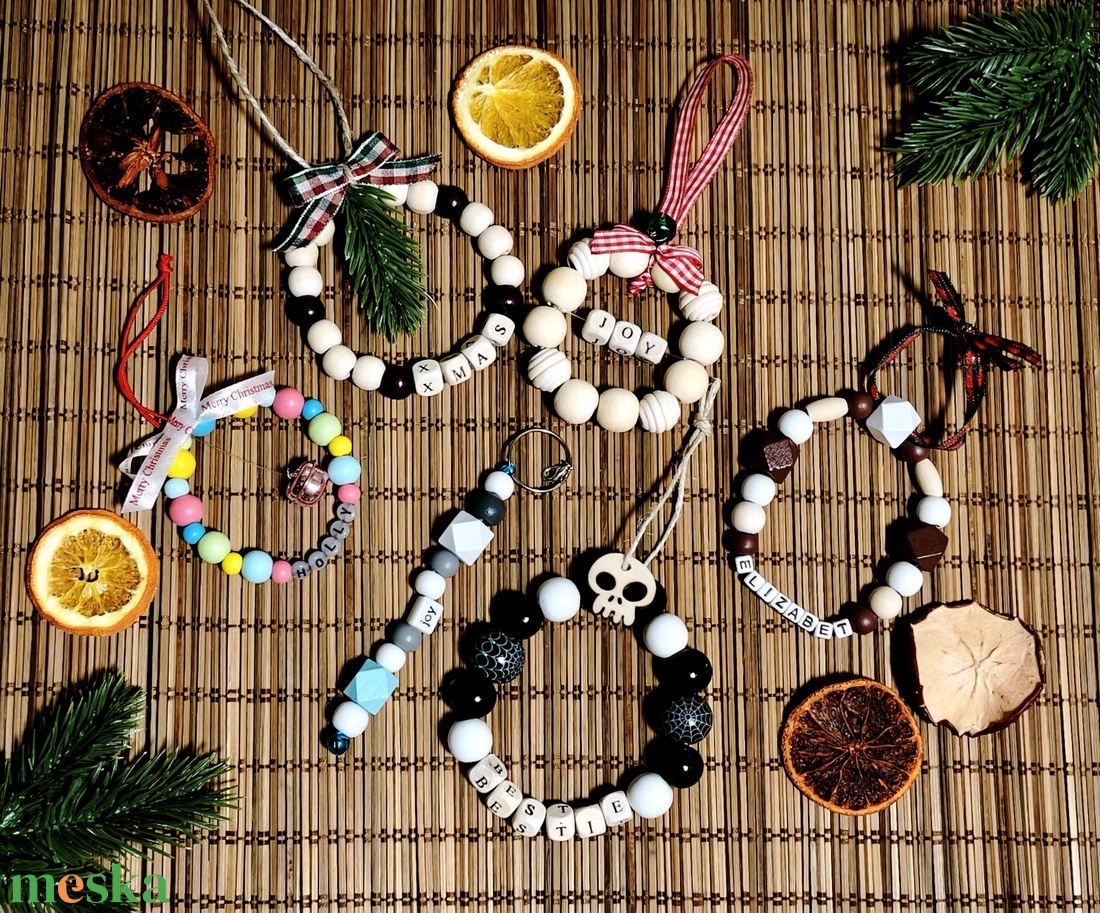 Karácsonyfa dísz  - karácsony - karácsonyi lakásdekoráció - karácsonyfadíszek - Meska.hu