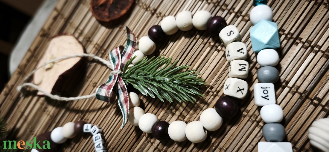 Karácsonyfa dísz  - karácsony - karácsonyi lakásdekoráció - karácsonyfadíszek - Meska.hu