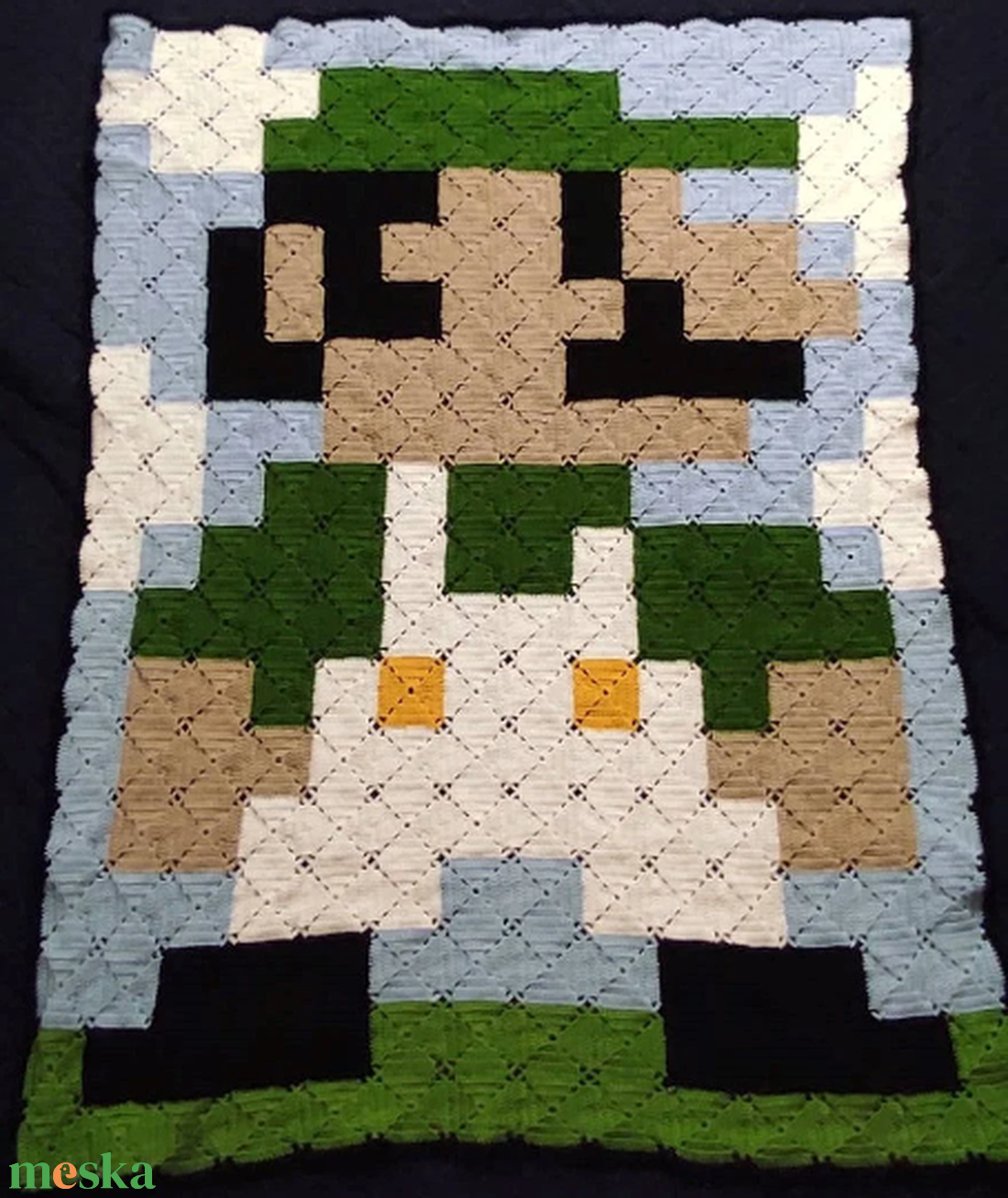 Horgolt Luigi (Super Mario Bros) takaró/pléd - otthon & életmód - lakástextil - ágytakaró - Meska.hu Horgolt Luigi (Super Mario Bros) takaró/pléd - otthon & életmód - lakástextil - ágytakaró - Meska.hu