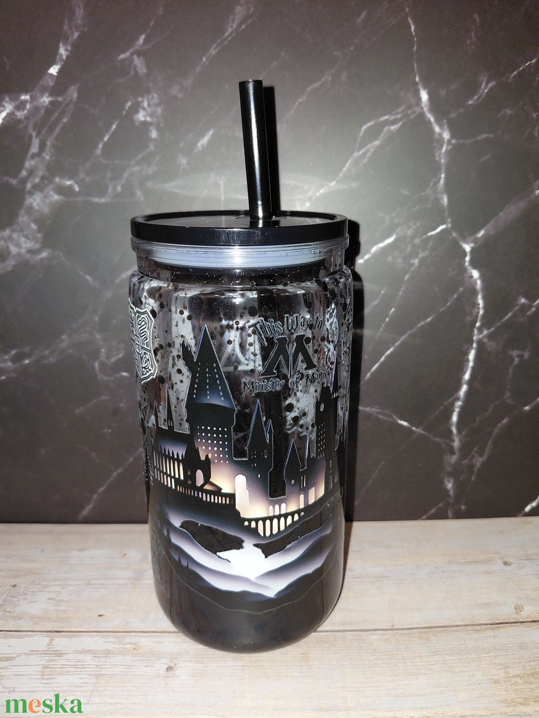 Harry Potter műanyag láva pohár  - otthon & életmód - konyhafelszerelés, tálalás - tálalás - pohár - Meska.hu