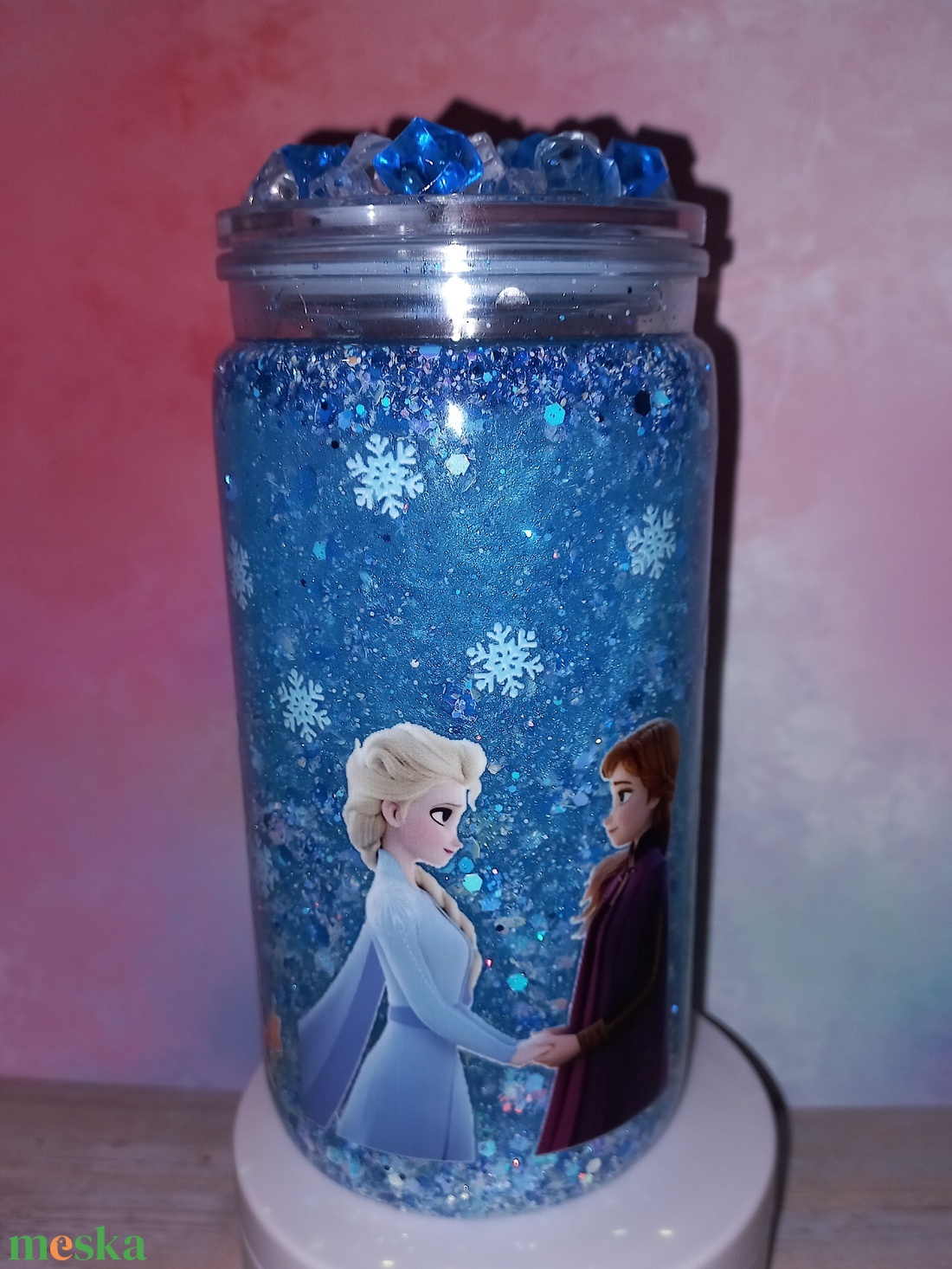 Jegvarázs hógömb pohár  - otthon & életmód - konyhafelszerelés, tálalás - tálalás - pohár - Meska.hu