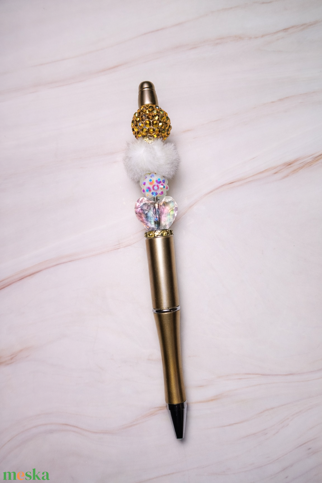 Egyedi díszes golyóstoll  - otthon & életmód - papír, írószer - ceruza & toll - Meska.hu