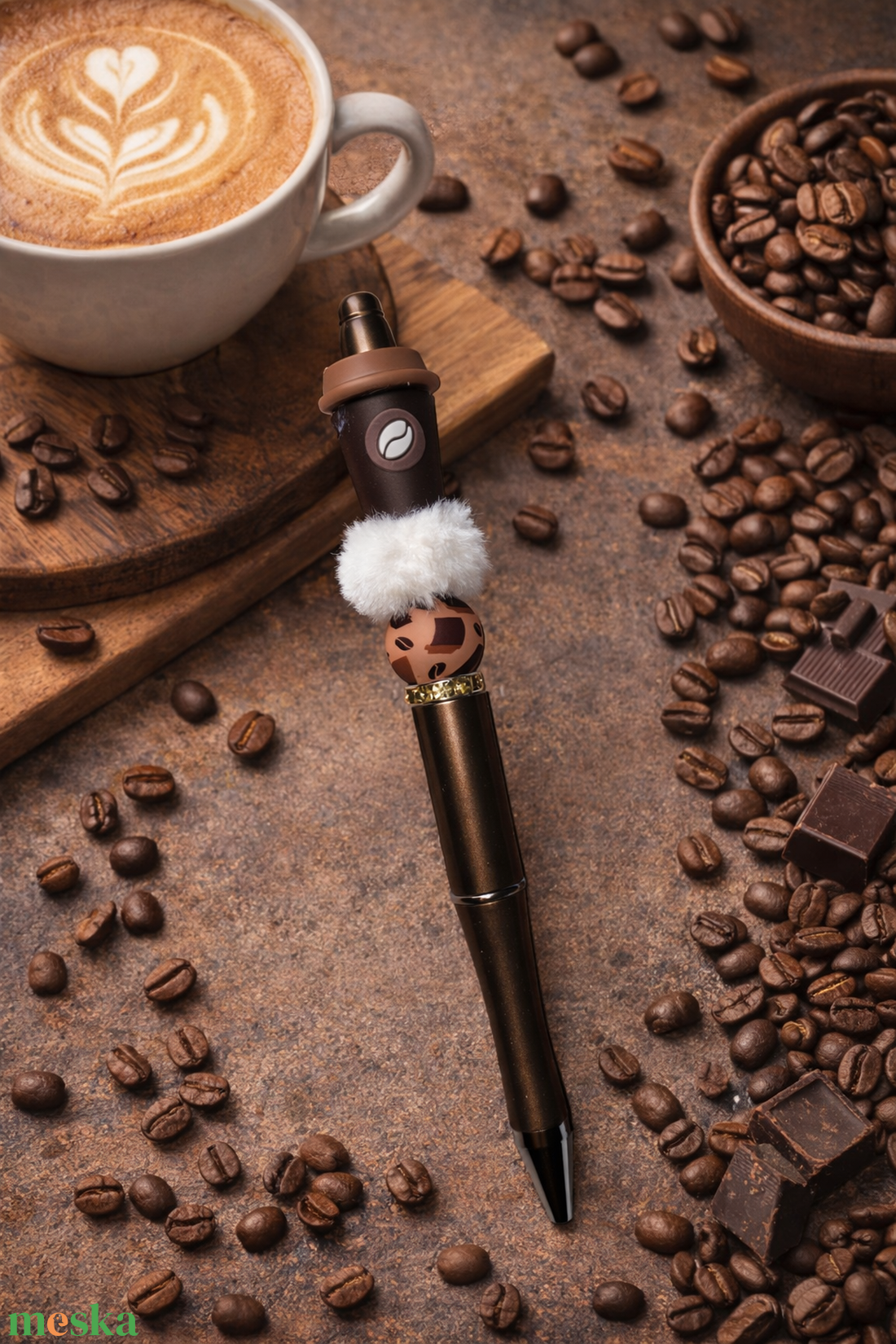 Egyedi díszes golyóstoll  - otthon & életmód - papír, írószer - ceruza & toll - Meska.hu