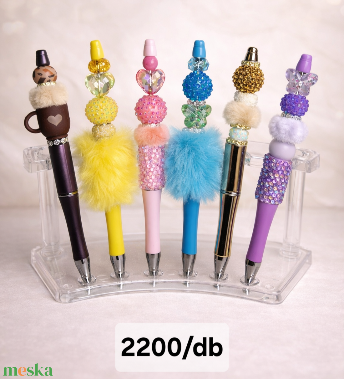 Egyedi díszes golyóstoll  - otthon & életmód - papír, írószer - ceruza & toll - Meska.hu