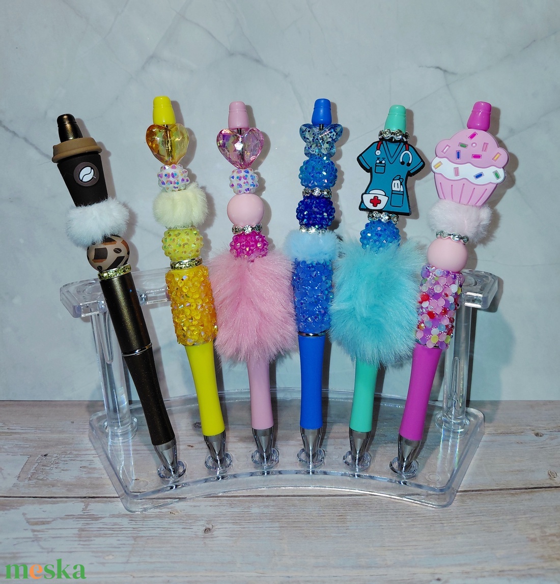 Díszes golyóstoll  - otthon & életmód - papír, írószer - ceruza & toll - Meska.hu