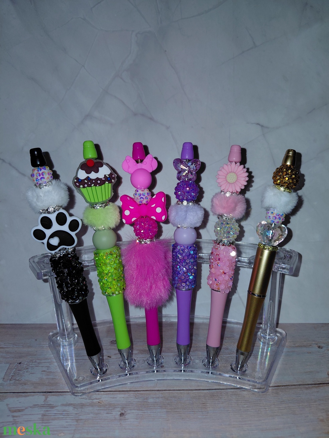 Díszes golyóstoll  - otthon & életmód - papír, írószer - ceruza & toll - Meska.hu