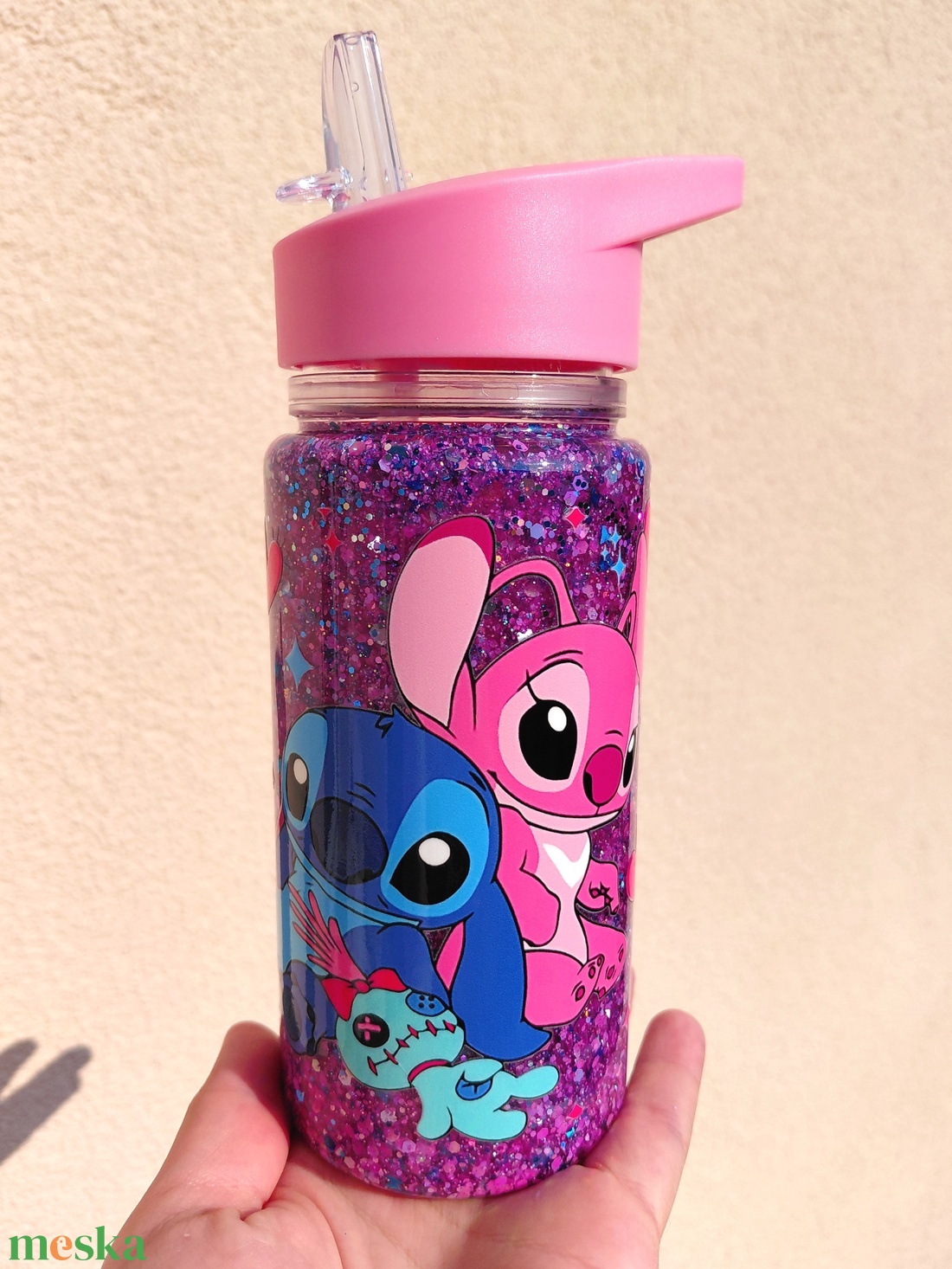 Stitch gyerek kulacs - otthon & életmód - konyhafelszerelés, tálalás - italos kellékek - kulacsok - Meska.hu