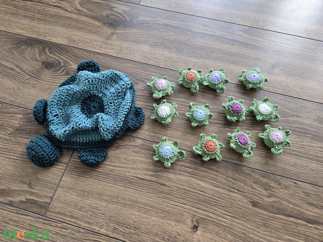 Teknősmemória - játék & sport - készségfejlesztő és logikai játék - logikai játékok - Meska.hu