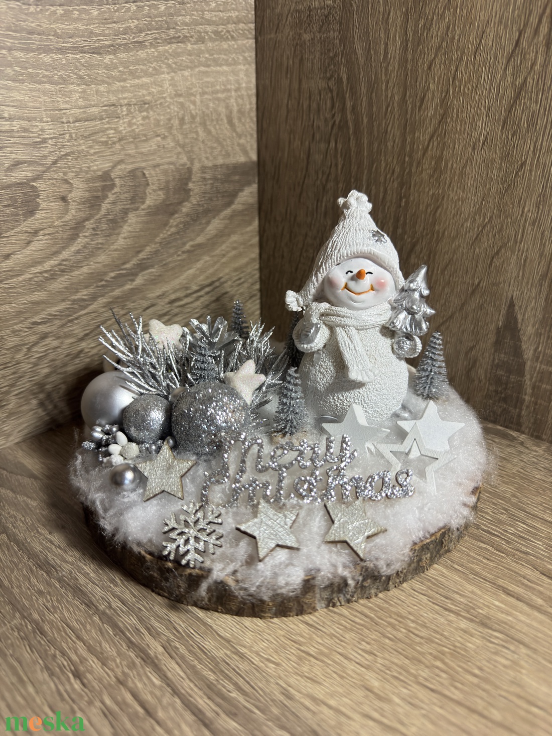 Karácsonyi dekoráció - karácsony - adventi díszek - adventi asztaldísz - Meska.hu