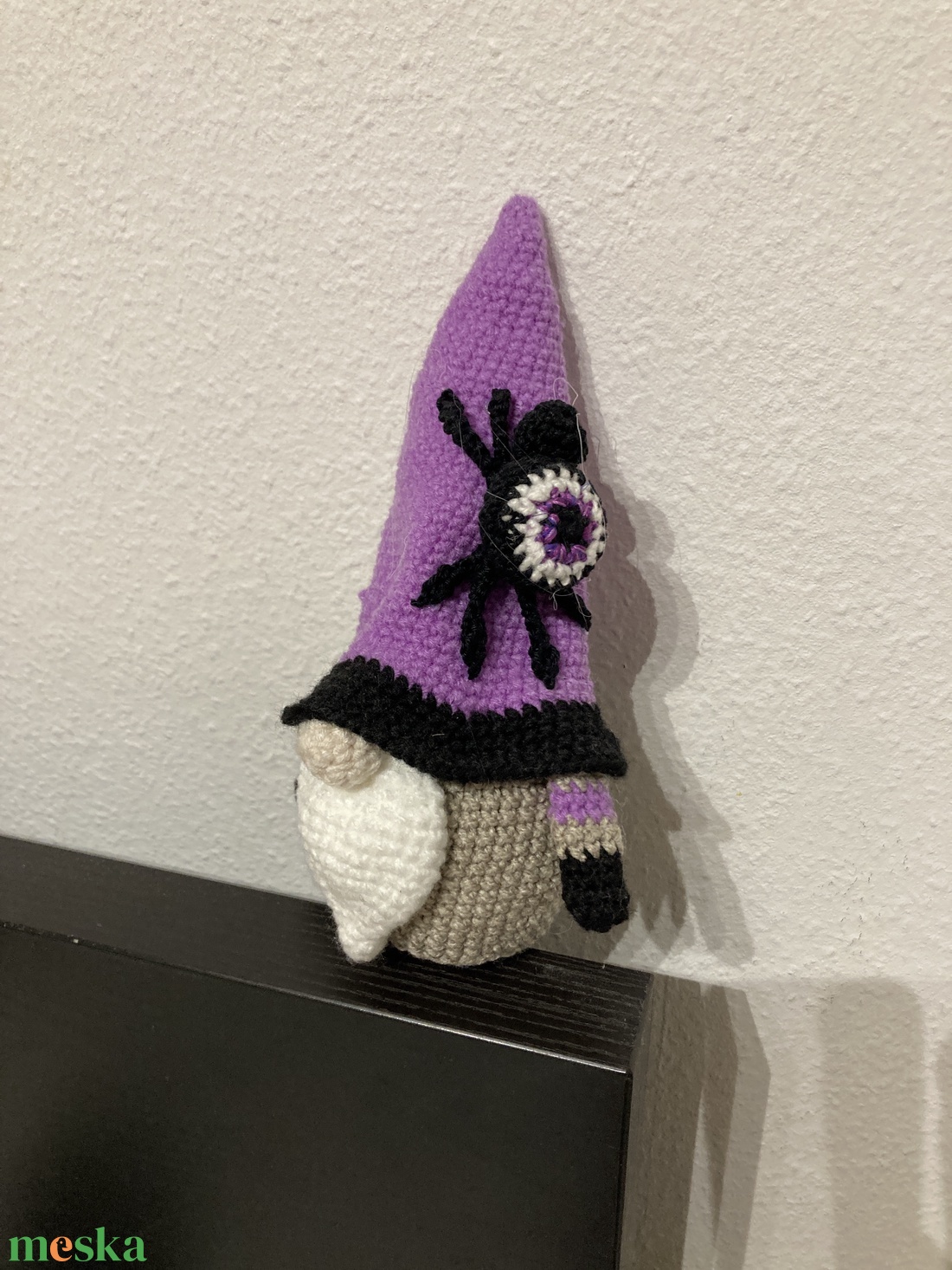 Halloween manó pókkal - otthon & életmód - dekoráció - asztal és polc dekoráció - asztaldísz - Meska.hu Halloween manó pókkal - otthon & életmód - dekoráció - asztal és polc dekoráció - asztaldísz - Meska.hu