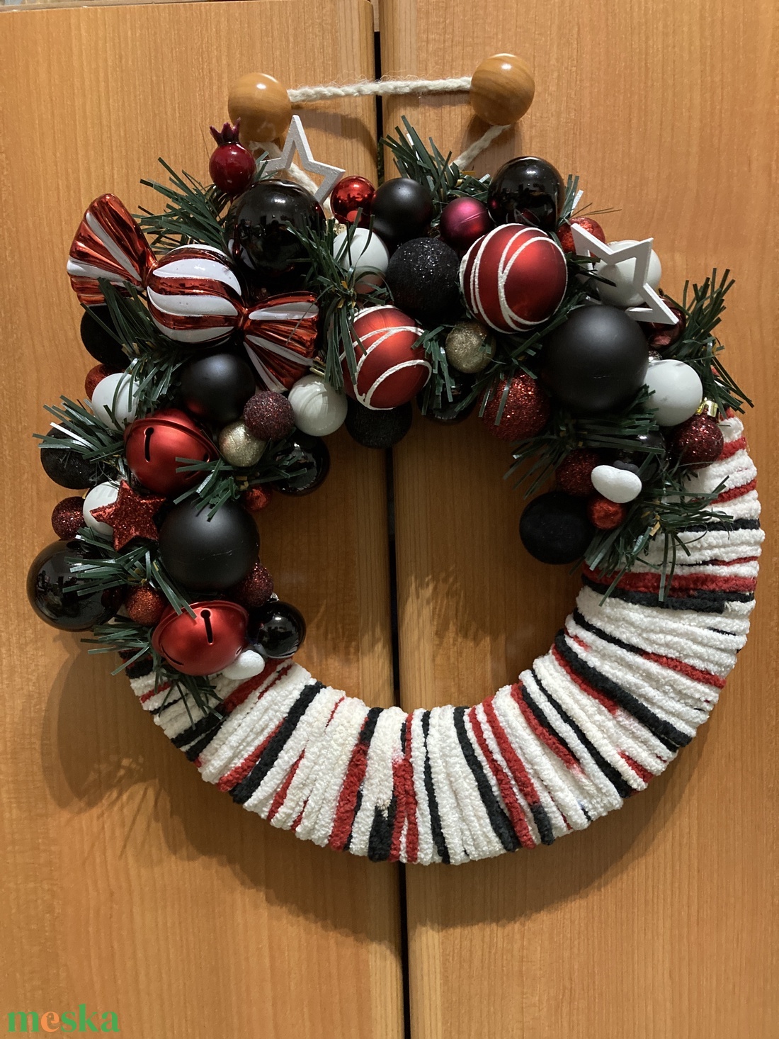 Karácsonyi kopogtató - karácsony - karácsonyi lakásdekoráció - karácsonyi ajtódíszek - Meska.hu Karácsonyi kopogtató - karácsony - karácsonyi lakásdekoráció - karácsonyi ajtódíszek - Meska.hu