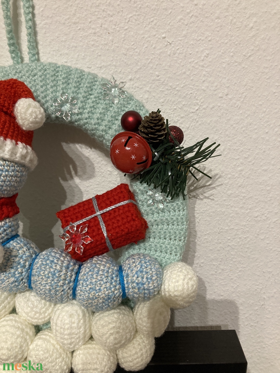 Karácsonyi kopogtató  - otthon & életmód - dekoráció - ajtó- és ablak dekoráció - ajtódísz & kopogtató - Meska.hu Karácsonyi kopogtató  - otthon & életmód - dekoráció - ajtó- és ablak dekoráció - ajtódísz & kopogtató - Meska.hu