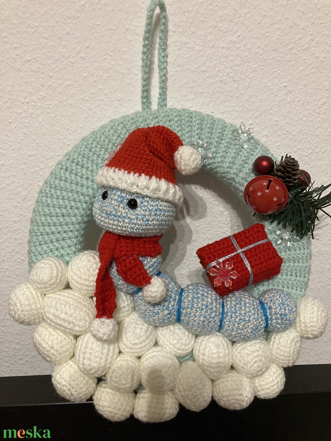 Karácsonyi kopogtató  - otthon & életmód - dekoráció - ajtó- és ablak dekoráció - ajtódísz & kopogtató - Meska.hu Karácsonyi kopogtató  - otthon & életmód - dekoráció - ajtó- és ablak dekoráció - ajtódísz & kopogtató - Meska.hu