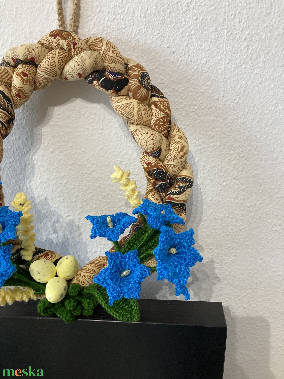 Kopogtató - ünnepi díszek, dekorációk - húsvéti díszek és dekorációk - húsvéti ajtódísz, kopogtató - Meska.hu