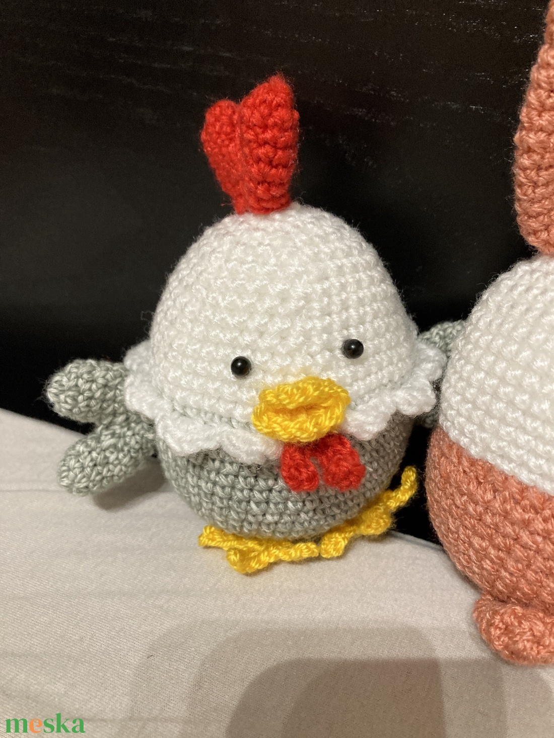 Húsvéti horgolt figurák - otthon & életmód - dekoráció - asztal és polc dekoráció - asztaldísz - Meska.hu