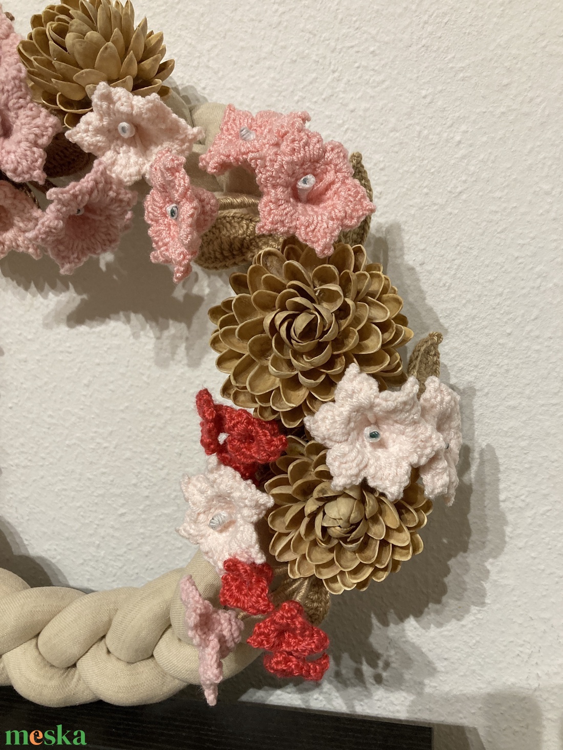 Tavaszi-nyári kopogtató - otthon & életmód - dekoráció - ajtó- és ablak dekoráció - ablakdísz - Meska.hu