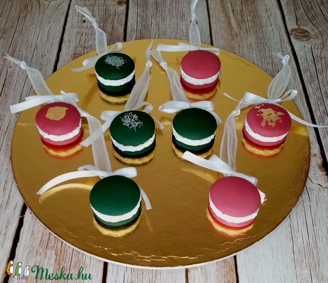 Díszdobozos macaron karácsonyfadísz szett - karácsony - karácsonyi lakásdekoráció - karácsonyfadíszek - Meska.hu Díszdobozos macaron karácsonyfadísz szett - karácsony - karácsonyi lakásdekoráció - karácsonyfadíszek - Meska.hu