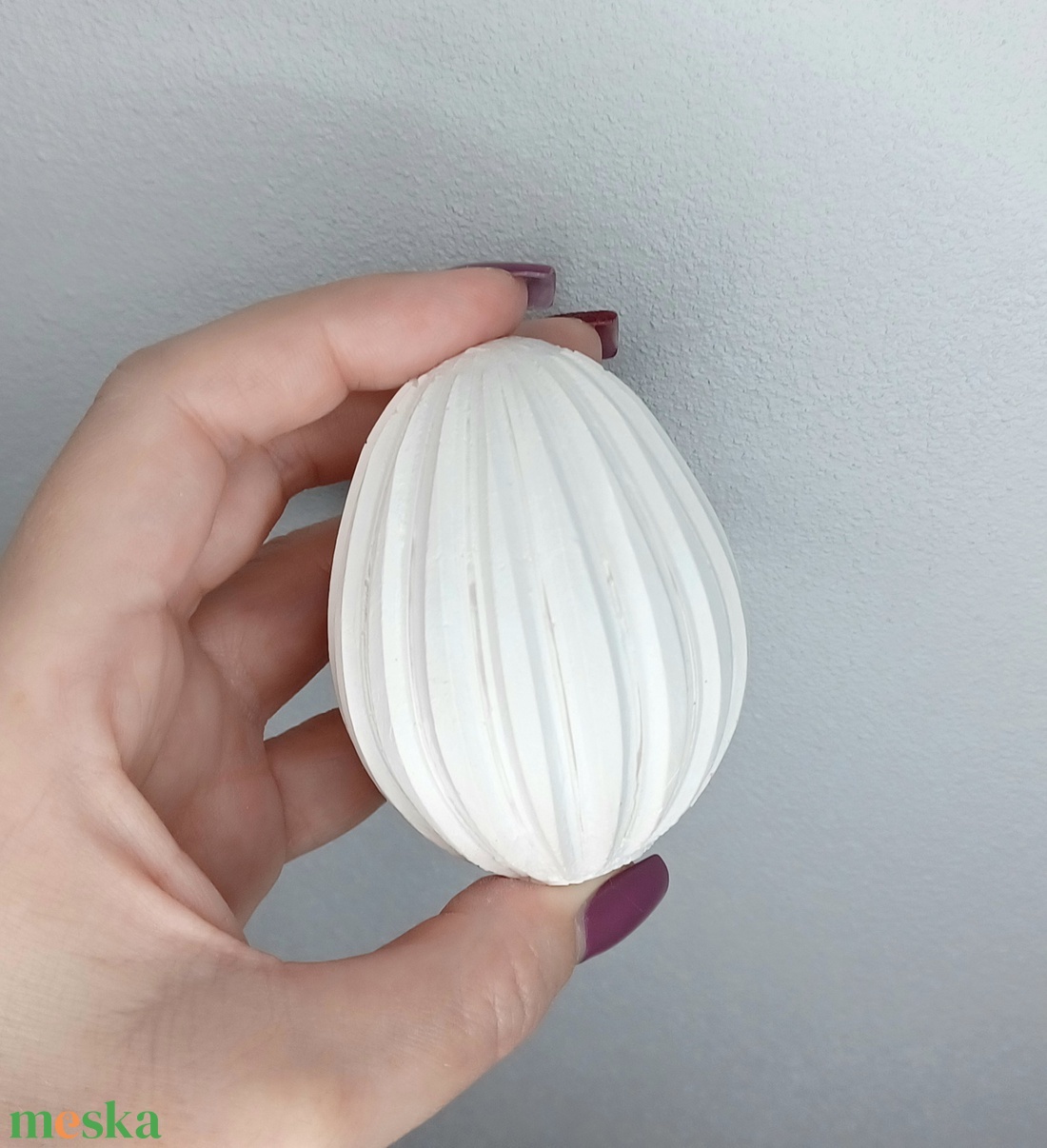 Festhető gipsz húsvéti tojás - kellékek & szerszámok - dekorációs kellékek - figurák - Meska.hu