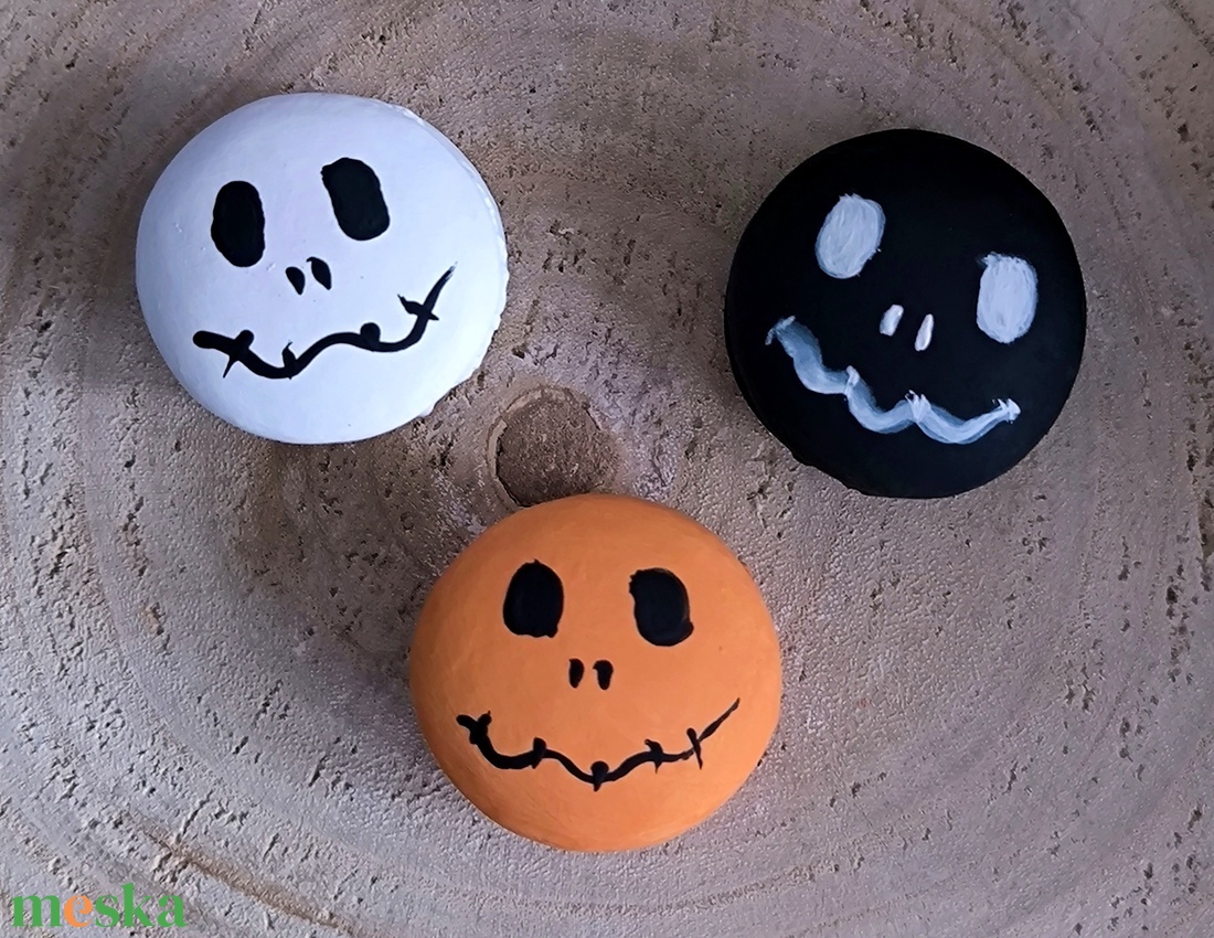 Halloween macaronok - kellékek & szerszámok - dekorációs kellékek - figurák - Meska.hu Halloween macaronok - kellékek & szerszámok - dekorációs kellékek - figurák - Meska.hu
