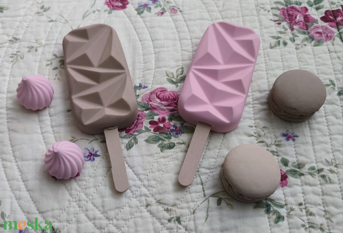 Jégkrém, macaron, habcsók gipsz dekorációs szett - diy (csináld magad) - egységcsomag - Meska.hu Jégkrém, macaron, habcsók gipsz dekorációs szett - diy (csináld magad) - egységcsomag - Meska.hu